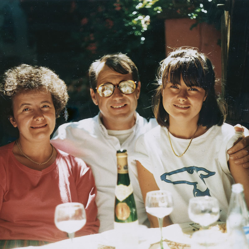 Mariuccia, Luciano and Barbara