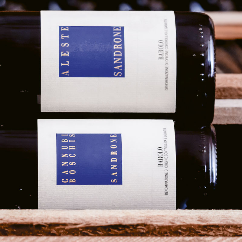 The transition from Barolo Cannubi Boschis to Barolo Aleste